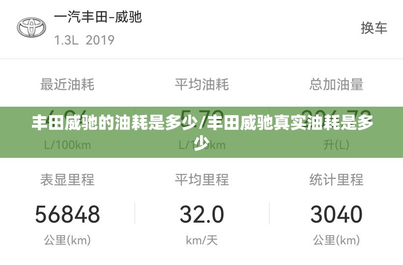 丰田威驰的油耗是多少/丰田威驰真实油耗是多少 丰田威驰的油耗是多少/丰田威驰真实油耗是多少