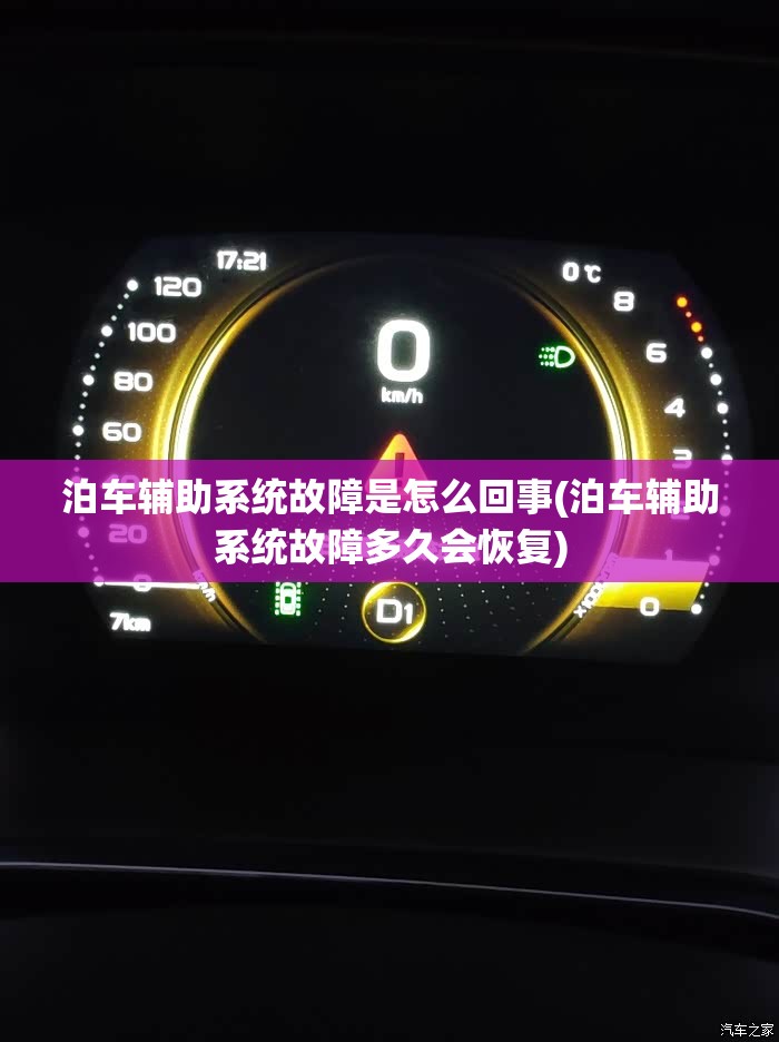 泊车辅助系统故障是怎么回事(泊车辅助系统故障多久会恢复)