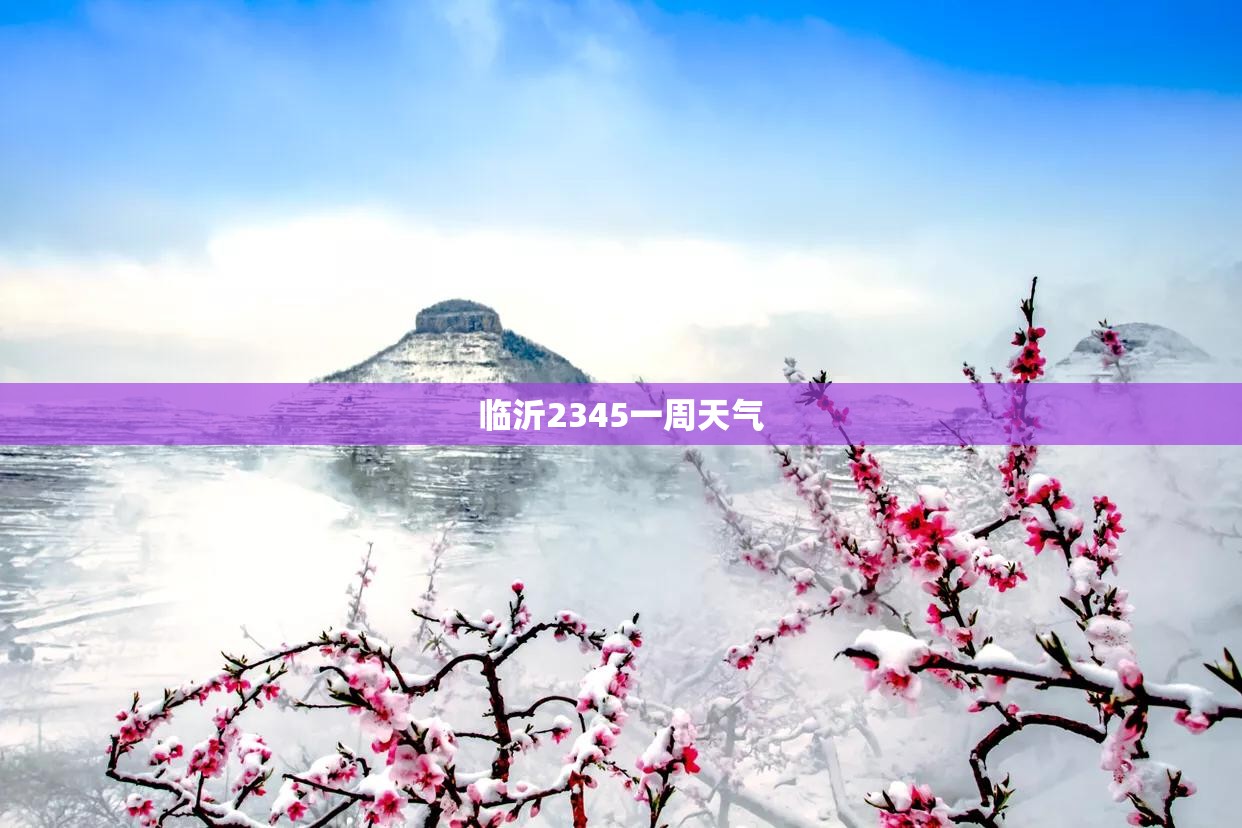 【临沂2345一周天气,临沂2345实时天气】