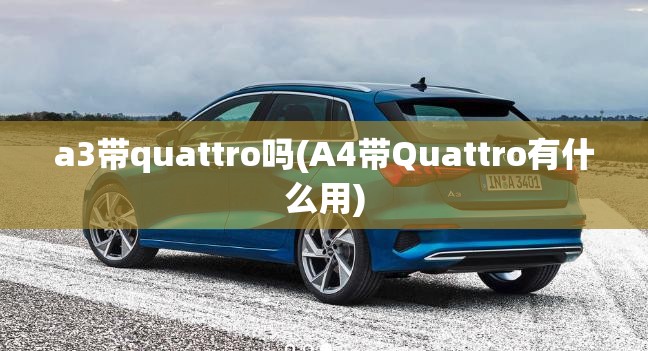 a3带quattro吗(A4带Quattro有什么用)