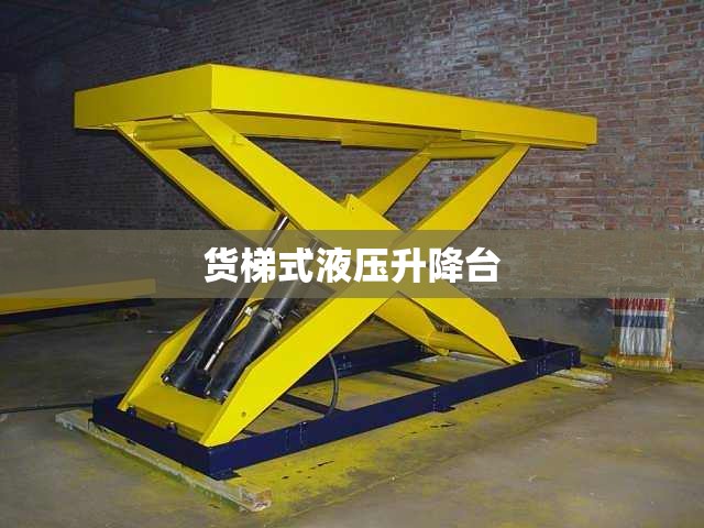 货梯式液压升降台(液压货梯升降机二层)