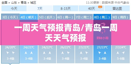 一周天气预报青岛/青岛一周天天气预报 一周天气预报青岛/青岛一周天天气预报