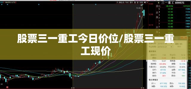 股票三一重工今日价位/股票三一重工现价