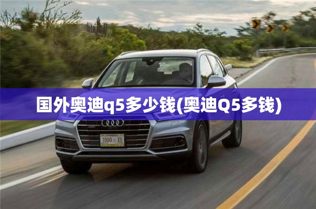 国外奥迪q5多少钱(奥迪Q5多钱)