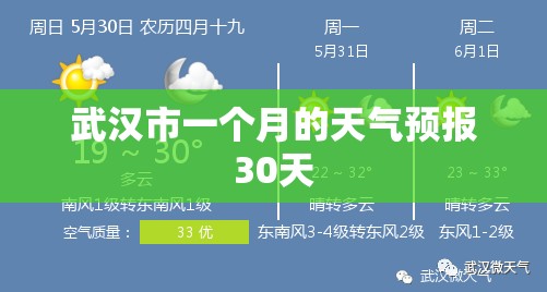 武汉市一个月的天气预报30天(武汉市半个月的天气预报15天查询)