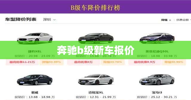 奔驰b级新车报价(奔驰b级新车报价及图片)