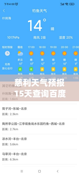 慈利天气预报15天查询百度(慈利天气预报40天查询)