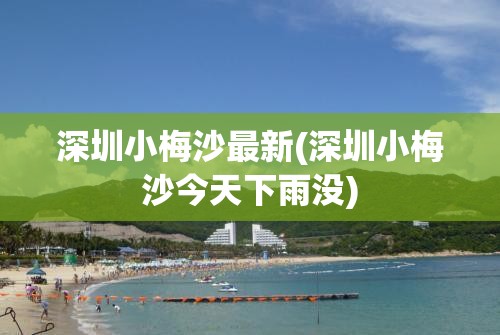 深圳小梅沙最新(深圳小梅沙今天下雨没)
