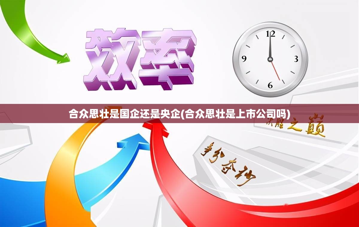 合众思壮是国企还是央企(合众思壮是上市公司吗)