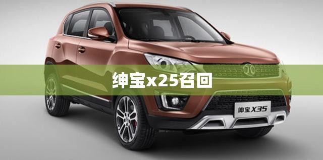 绅宝x25召回(绅宝x25寿命一般几年) 绅宝x25召回(绅宝x25寿命一般几年)