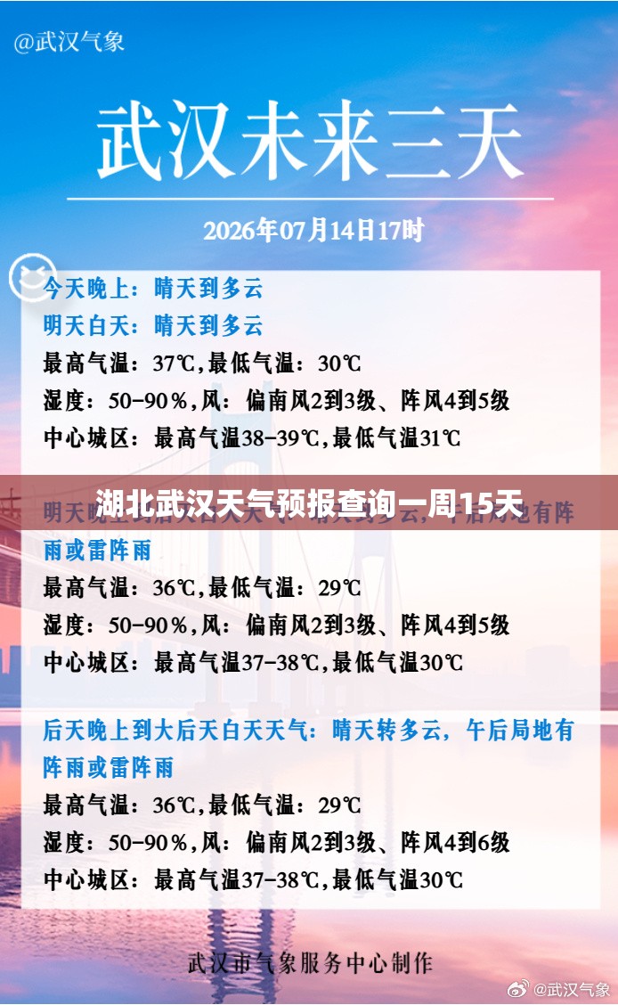 湖北武汉天气预报查询一周15天/湖北武汉天气预报40天 湖北武汉天气预报查询一周15天/湖北武汉天气预报40天