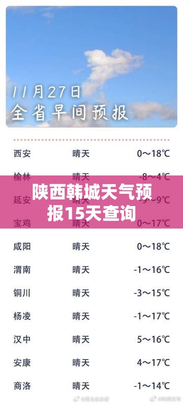陕西韩城天气预报15天查询/陕西韩城24小时天气预报