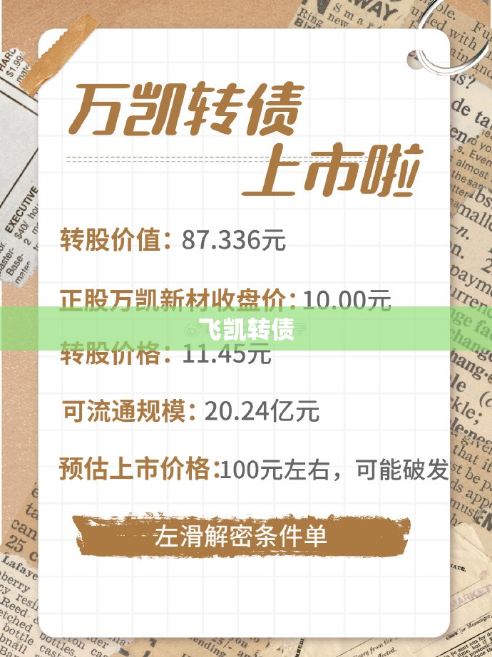 飞凯转债(凯众转债) 飞凯转债(凯众转债)