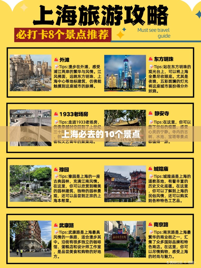 上海必去的10个景点(上海必去的10个景点豫园到城隍庙地铁)