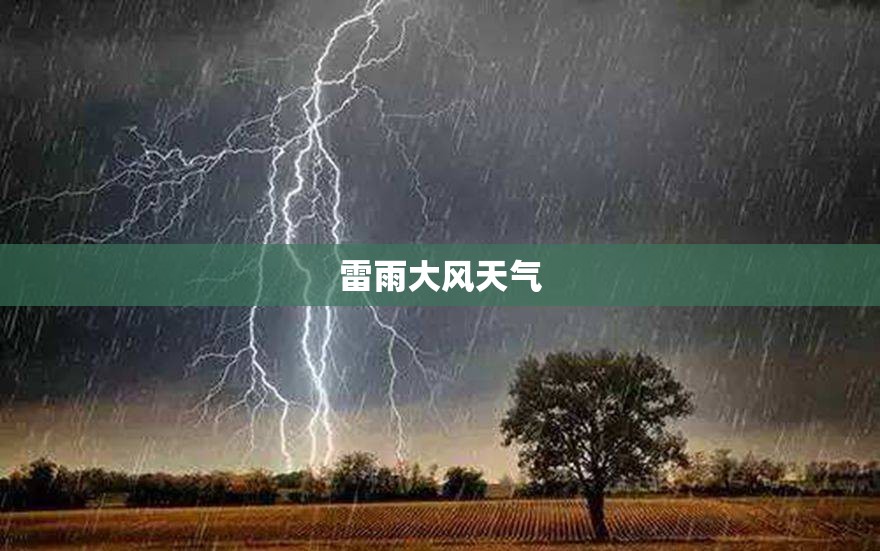 【雷雨大风天气,雷雨大风天气安全防范措施】 【雷雨大风天气,雷雨大风天气安全防范措施】