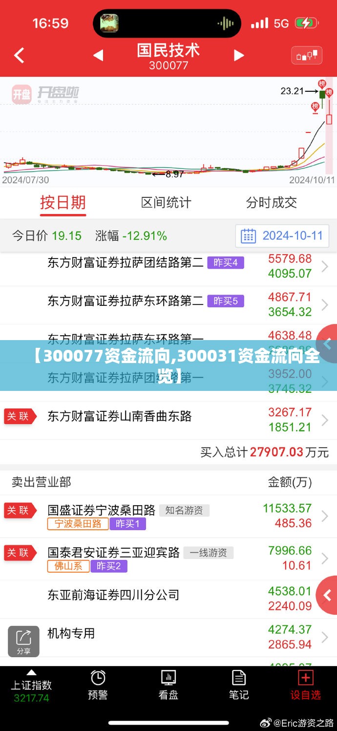 【300077资金流向,300031资金流向全览】 【300077资金流向,300031资金流向全览】