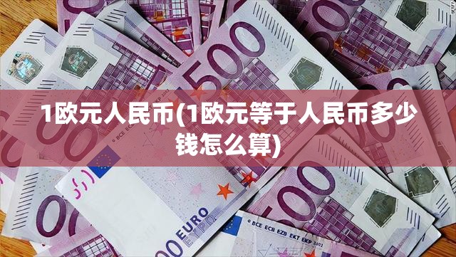 1欧元人民币(1欧元等于人民币多少钱怎么算) 1欧元人民币(1欧元等于人民币多少钱怎么算)