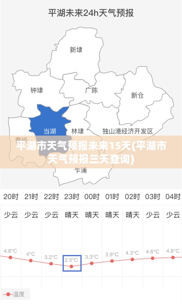 平湖市天气预报未来15天(平湖市天气预报三天查询)