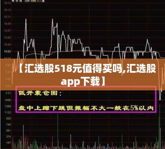 【汇选股518元值得买吗,汇选股app下载】
