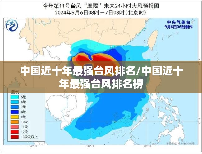 中国近十年最强台风排名/中国近十年最强台风排名榜