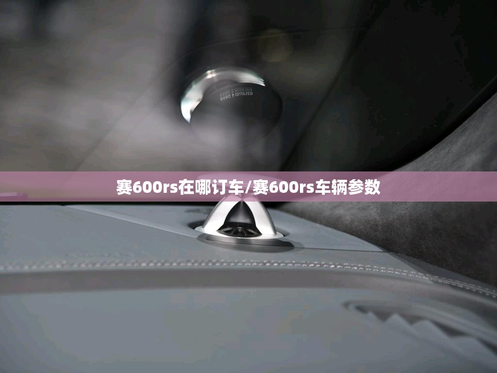 赛600rs在哪订车/赛600rs车辆参数